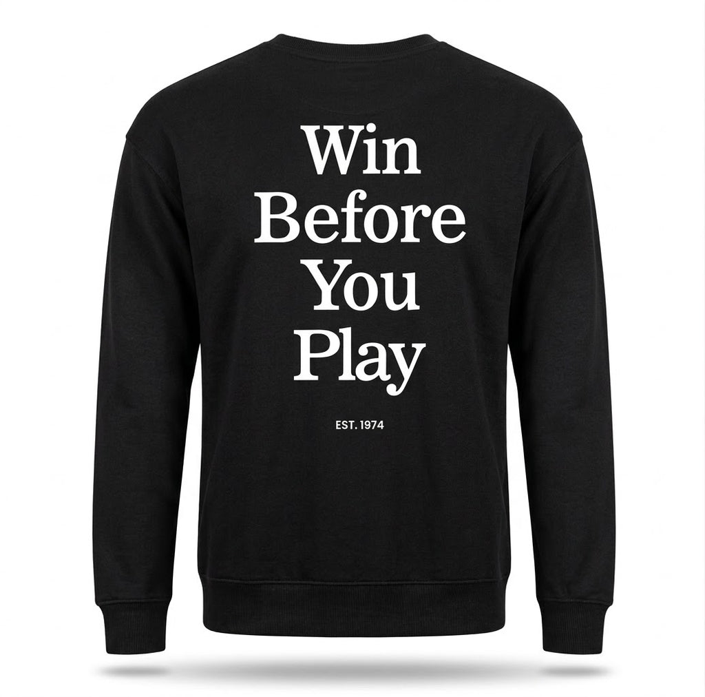 Mercian "Win Before You Play" Crew Neck