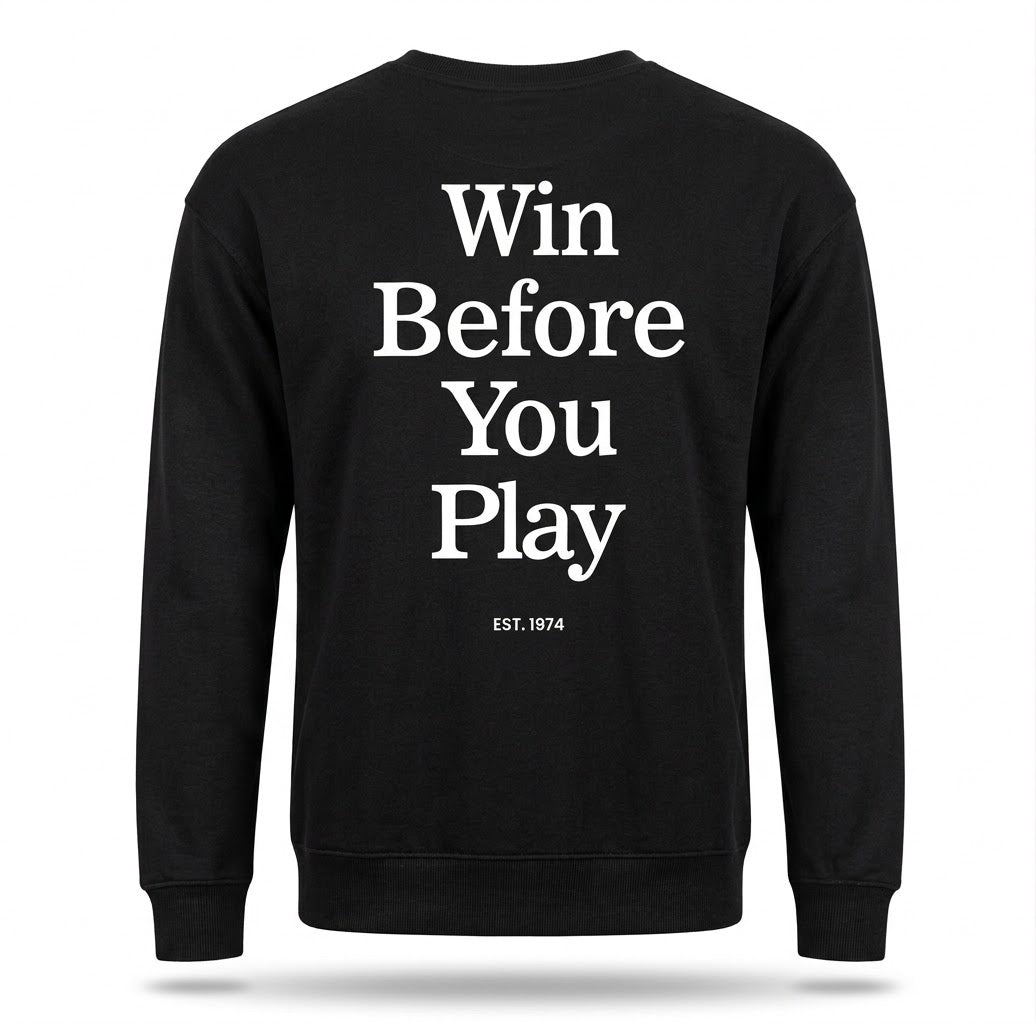 Mercian "Win Before You Play" Crew Neck