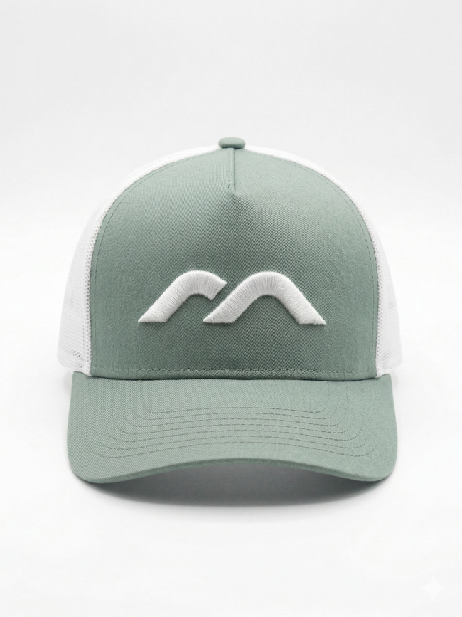 Mercian Aqua Trucker Hat Main Image