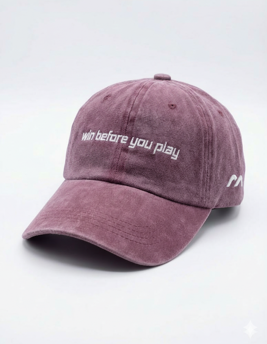 Mercian "Win Before You Play" Vintage Washed Cap
