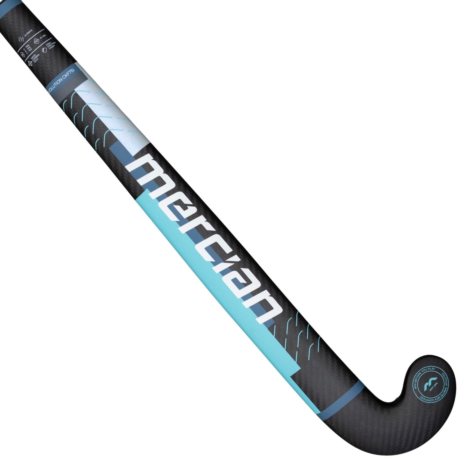 CKF75i Low Indoor Stick Black Carbon-Aqua
